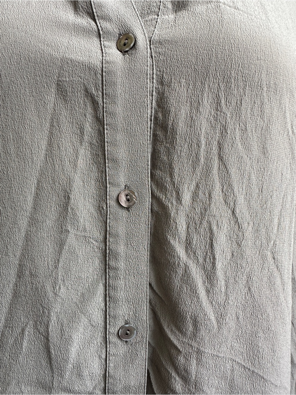 Eileen Fisher 100% Silk Top - Picture 3 of 12